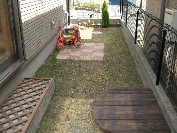 お子様が安心して遊べるお庭 株式会社 エクステリア元 ガーデンプラット