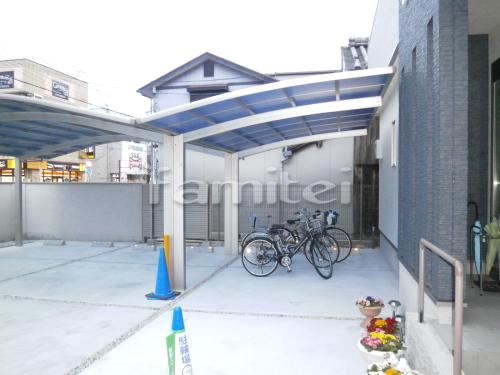 自転車 バイク用にカーポートを取り付け 大和郡山市 ファミリー庭園株式会社 奈良店 ガーデンプラット 自転車 バイク用にカーポートを取り付け 大和郡山市 ファミリー庭園株式会社 奈良店 ガーデンプラット