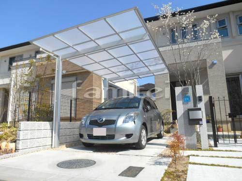アーキフィット カーポート取付工事 奈良市 ファミリー庭園株式会社 奈良店 ガーデンプラット