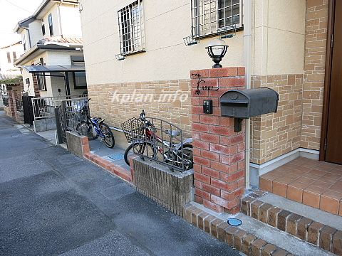 玄関周り 自転車置き場 Kプランオフィス ガーデンプラット 玄関周り 自転車置き場 Kプランオフィス ガーデンプラット