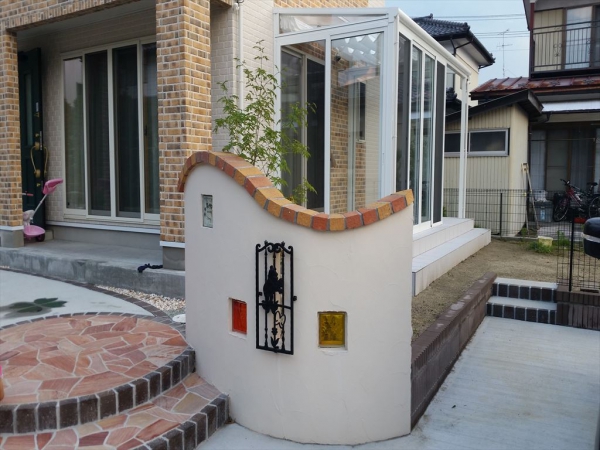 おしゃれで可愛い門塀 アプローチ Marchen Garden 株式会社 メルヘンガーデンかどや ガーデンプラット おしゃれで可愛い門塀 アプローチ Marchen Garden 株式会社 メルヘンガーデンかどや ガーデンプラット