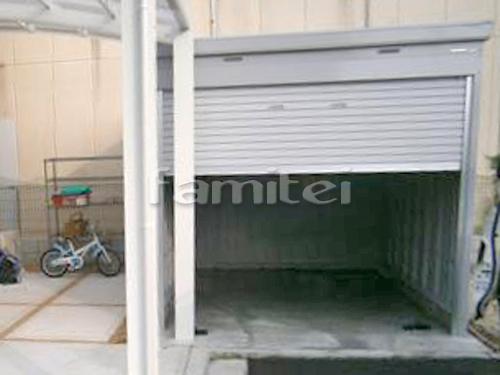 大事なバイクも安心 バイク保管庫設置工事 岸和田市 ファミリー庭園株式会社 南大阪店 ガーデンプラット