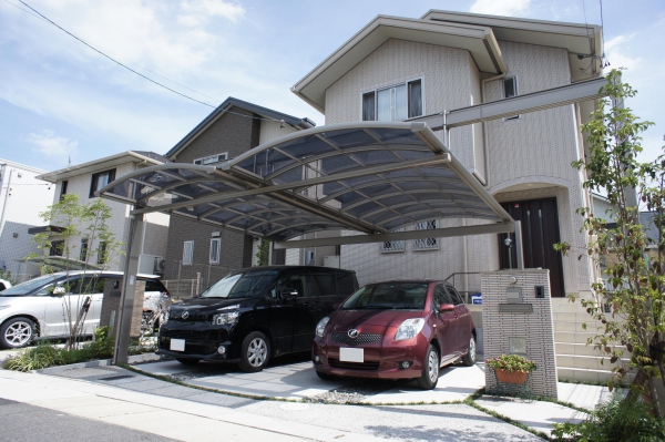 ファサードの美観を損なわないカーポート工事 D S Casa ディーズカーサ D S Garden ディーズガーデン ガーデンプラット