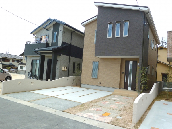 地中海風の建売住宅外構その２ 有限会社ル アーンジュ ガーデンプラット